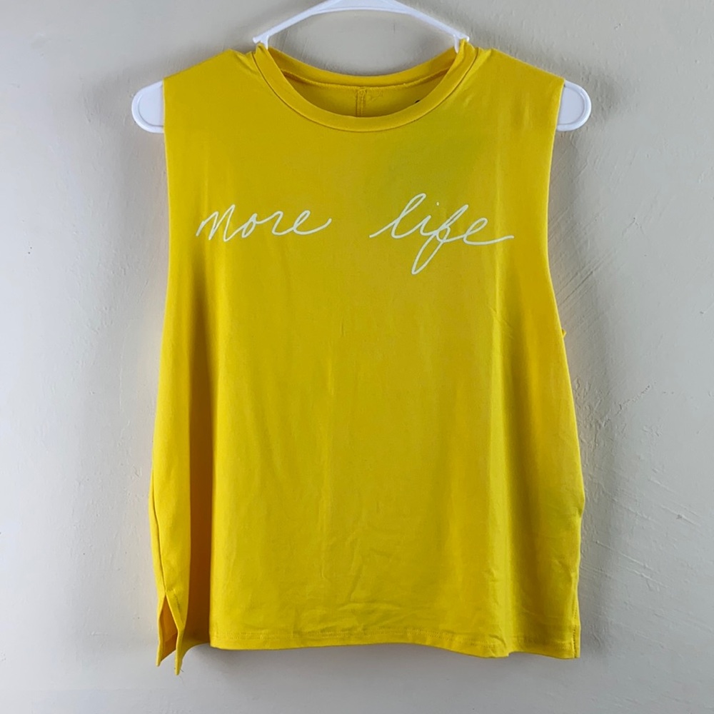 Lovers of hYOUmanity More Life Tank Yoga Top